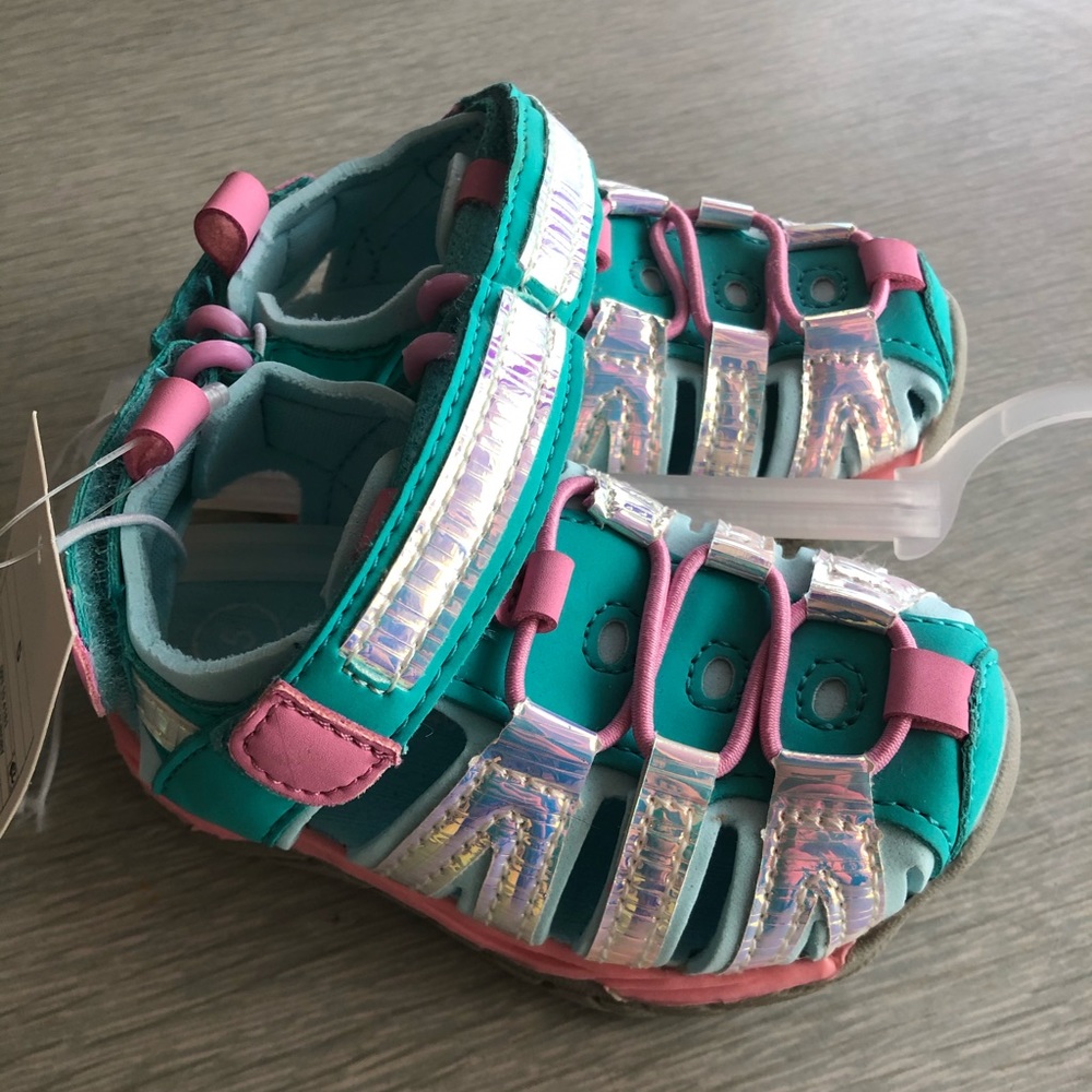 Cat & Jack baby or toddler sandals. NWT.